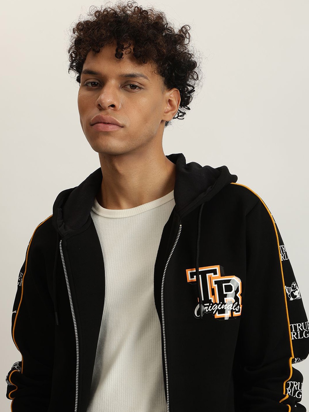 

True Religion Men Sweatshirt, Black