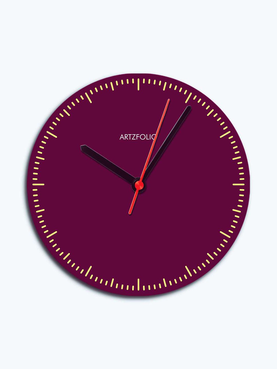 

ArtzFolio Multicoloured Printed Contemporary Wall Clock, Multi