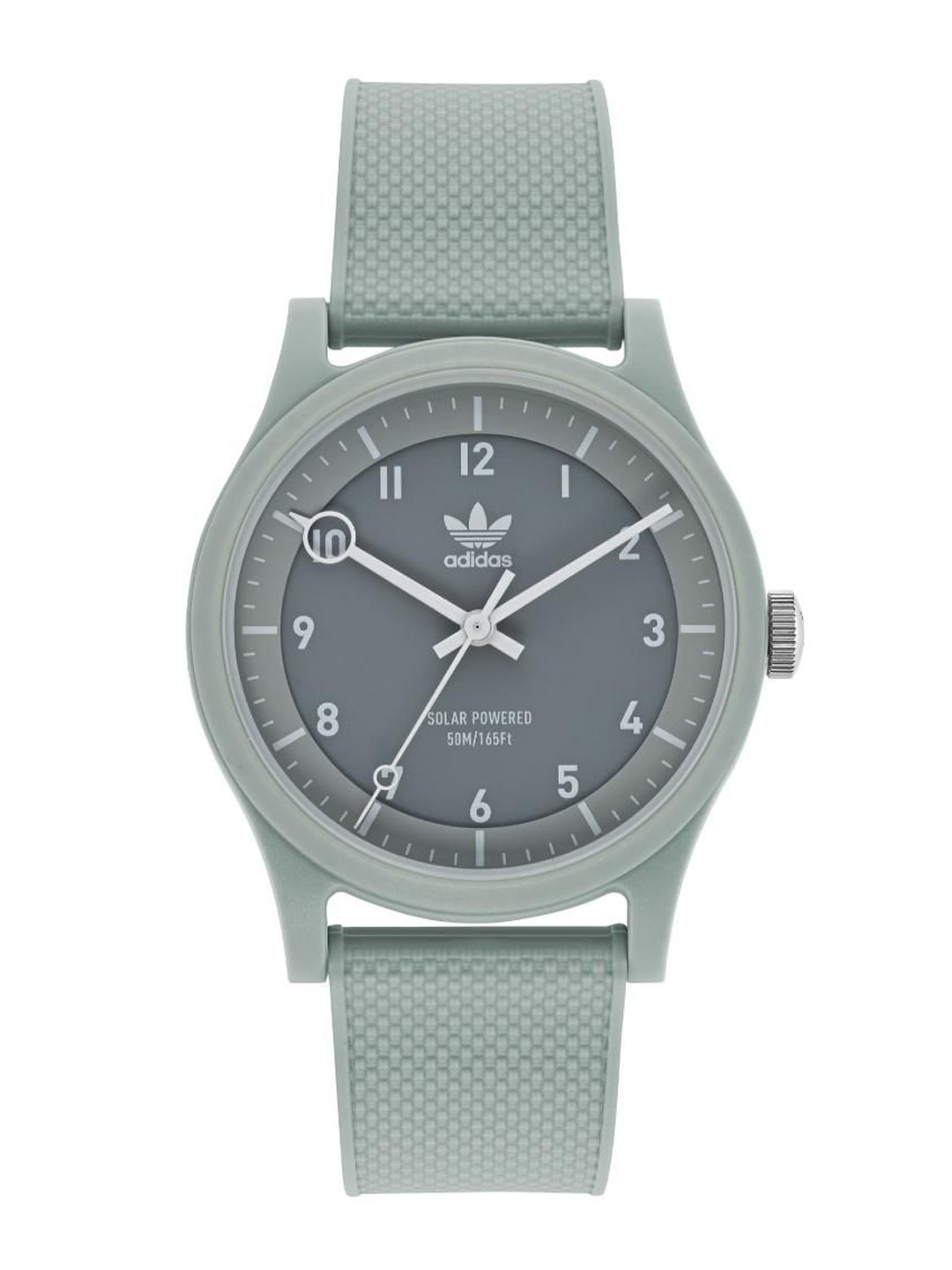 

ADIDAS Originals Unisex Brass Dial & Bracelet Style Straps Analogue Watch AOST22044, Grey