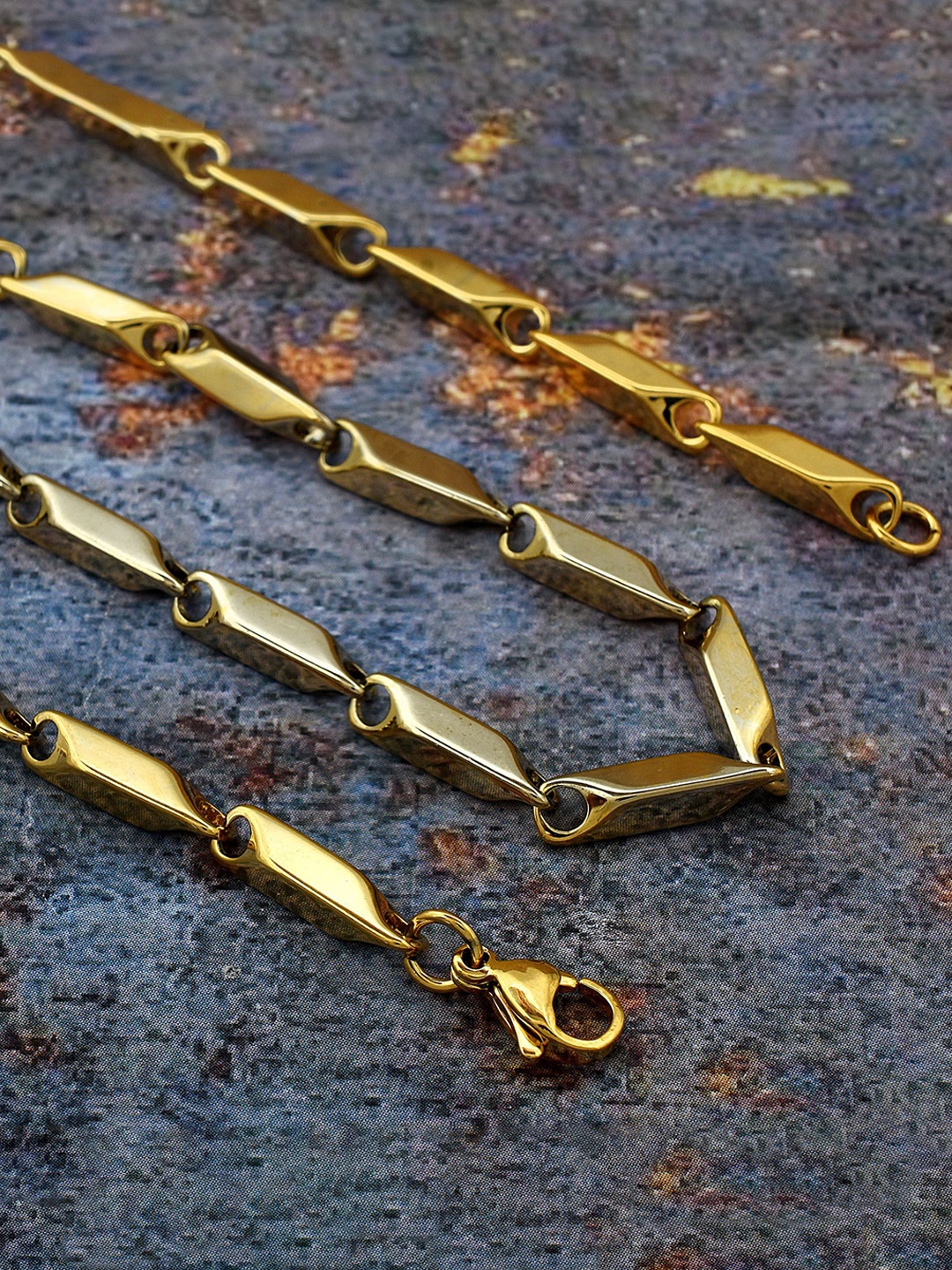 

MEMOIR Men Brass Gold-Plated Chain