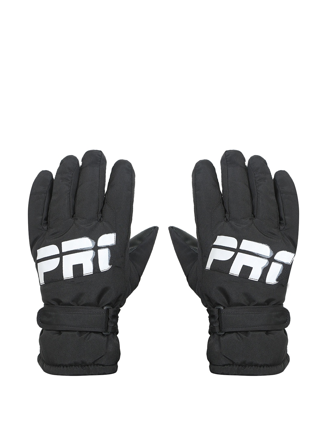 

FabSeasons Unisex Acrylic Winter Gloves, Black