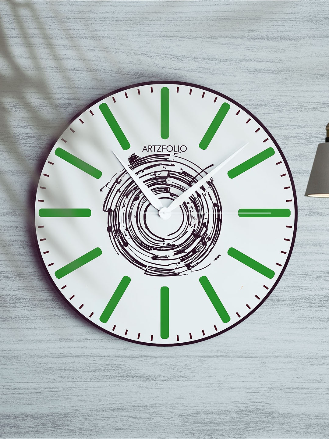 

ArtzFolio Multicoloured Printed Contemporary Wall Clock, Multi