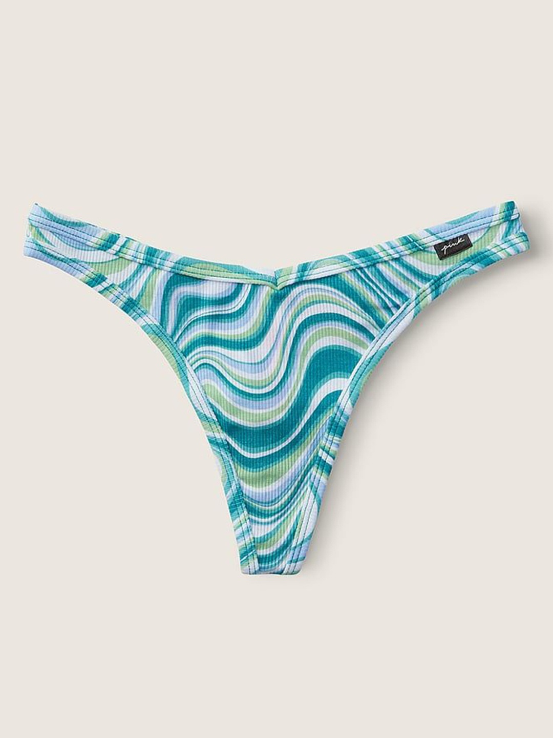 

Victoria's Secret PINK Cotton Thong Briefs 111530375QI0, Blue