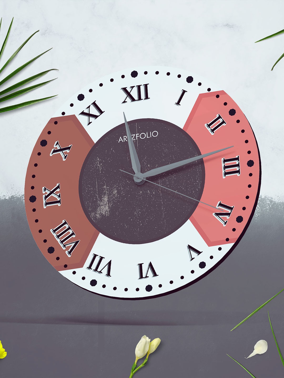 

ArtzFolio Multicoloured Printed Contemporary Wall Clock, Multi