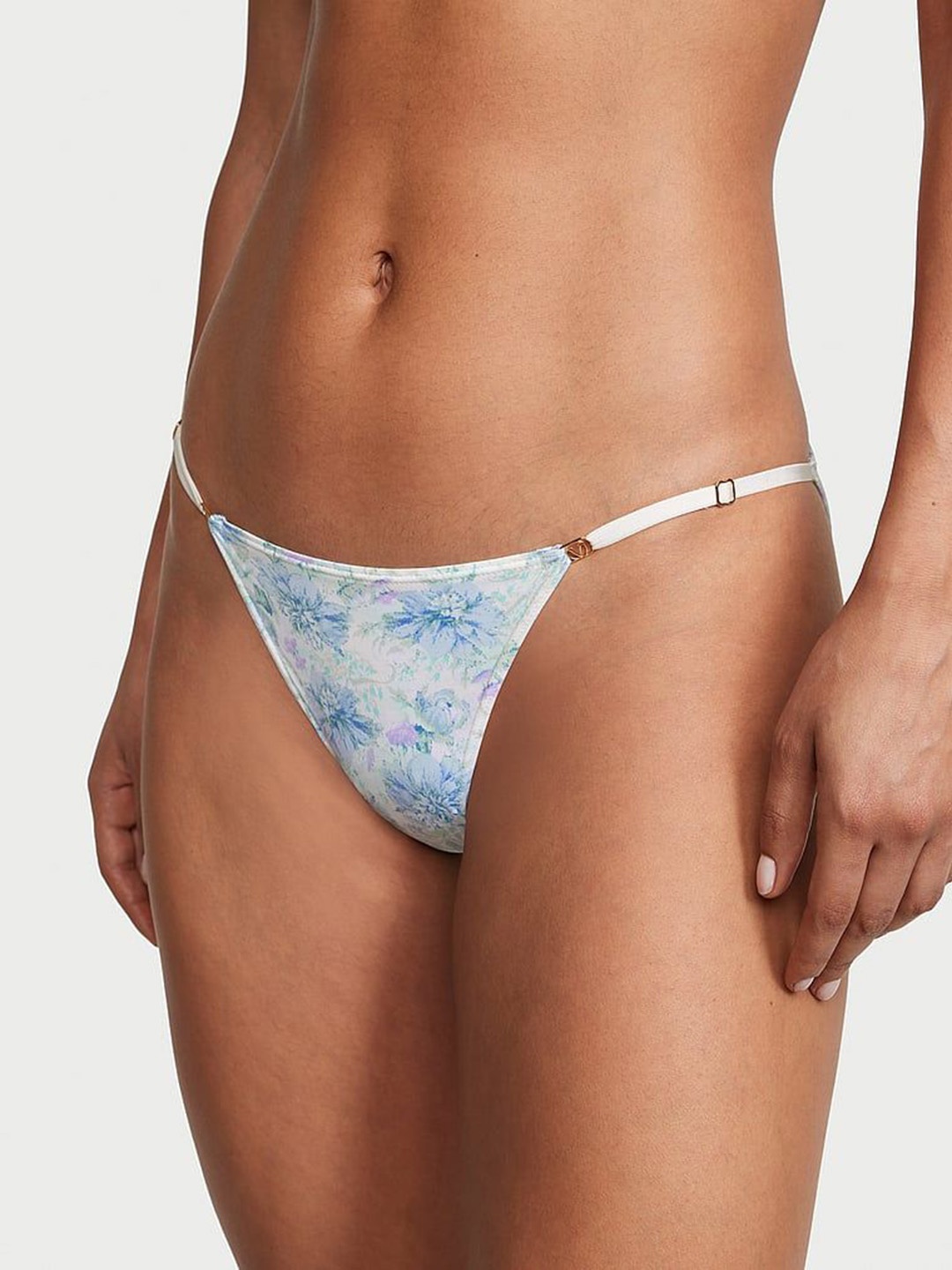 

Victoria's Secret Adjustable String Bikini Panty 1122081268NM, White