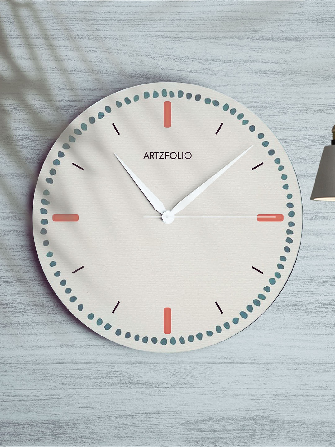 

ArtzFolio Multicoloured Printed Contemporary Wall Clock, Multi