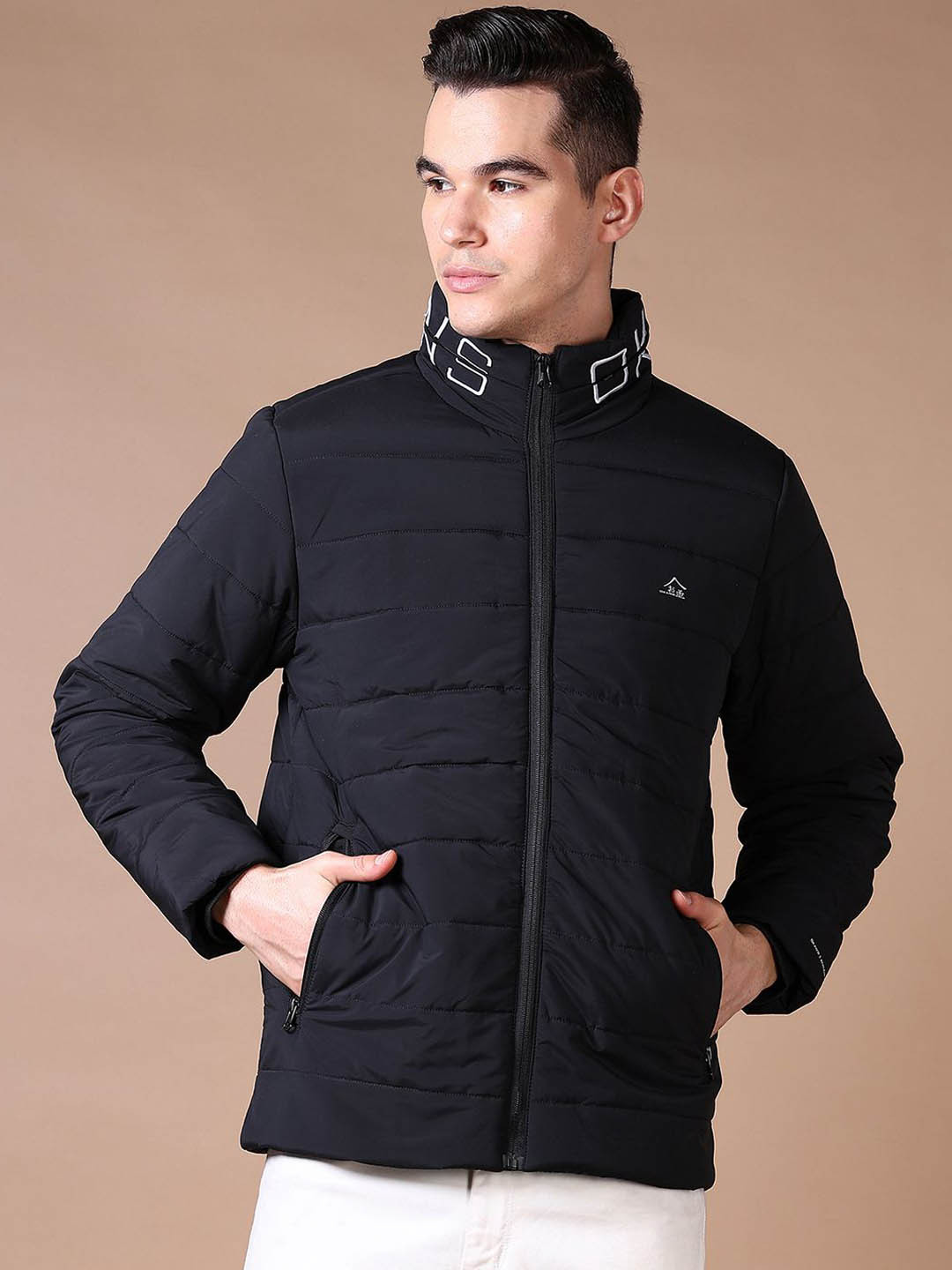 

V-Mart Men Padded Jacket, Black