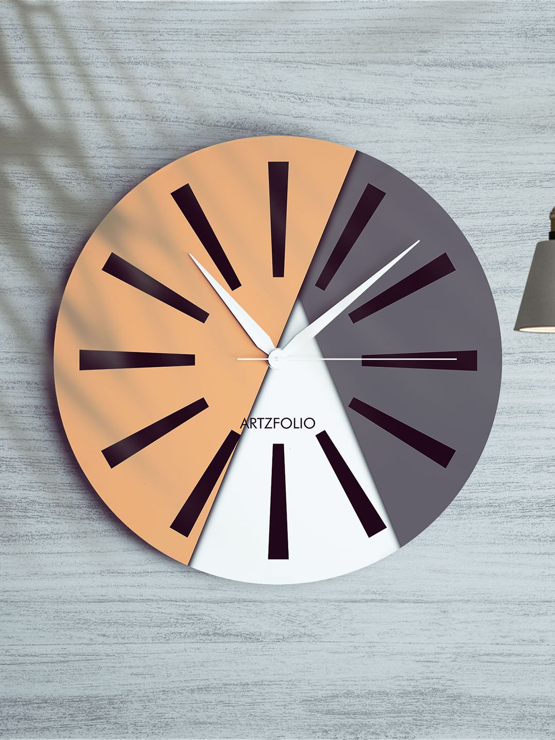 

ArtzFolio Multicoloured Printed Contemporary Wall Clock, Multi