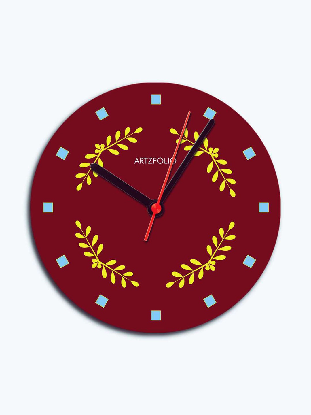 

ArtzFolio Multicoloured Printed Contemporary Wall Clock, Multi