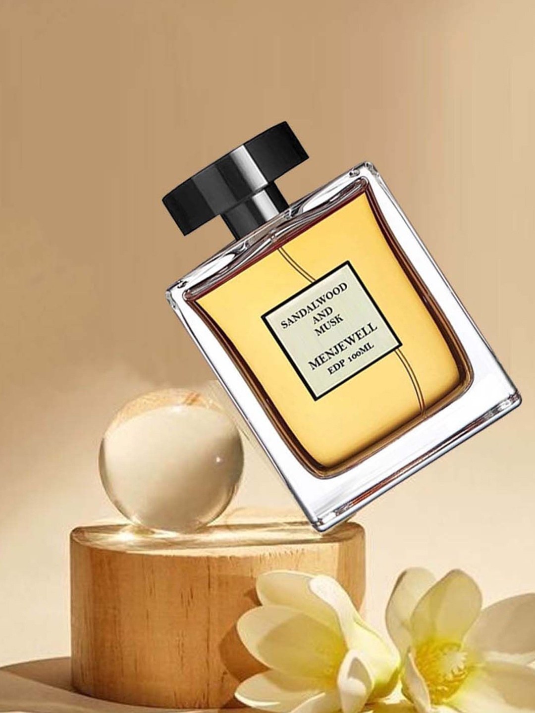 

Menjewell Sandalwood & Musk Long Lasting Eau De Parfum - 100 ml, Yellow