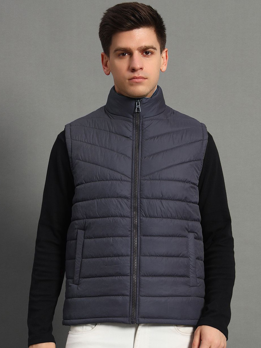 

GET GOLF Men Bomber Jacket, Navy blue