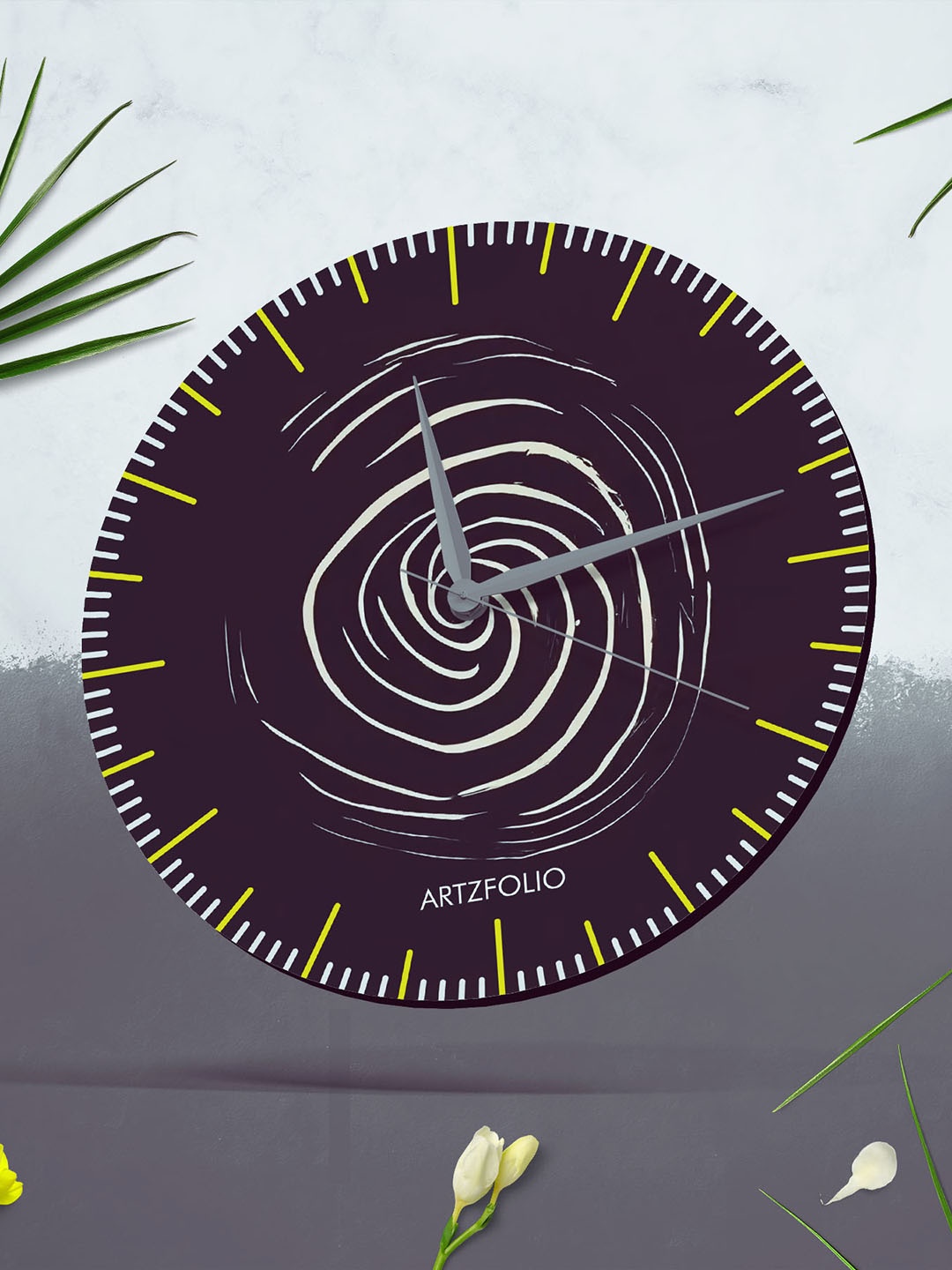 

ArtzFolio Multicoloured Printed Contemporary Wall Clock, Multi