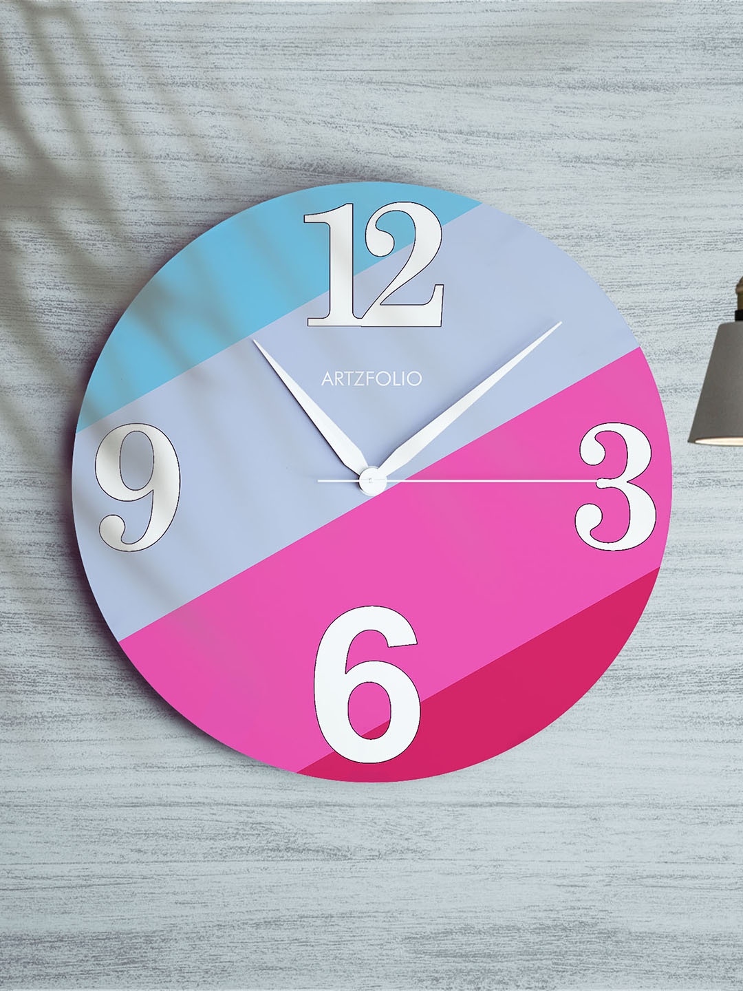 

ArtzFolio Multicoloured Printed Contemporary Wall Clock, Multi