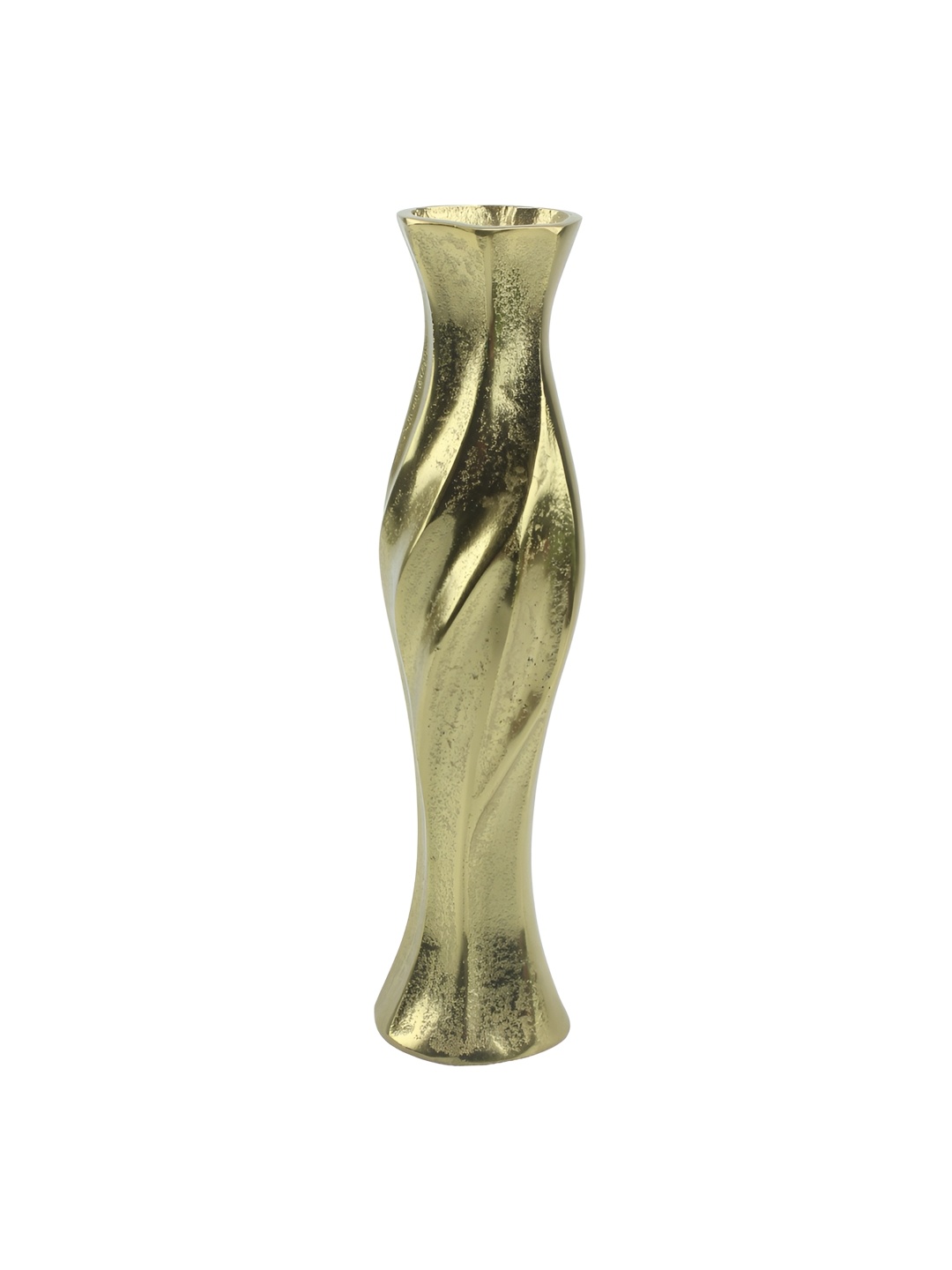 

Hind Decor Glossy Flower Vase, Gold