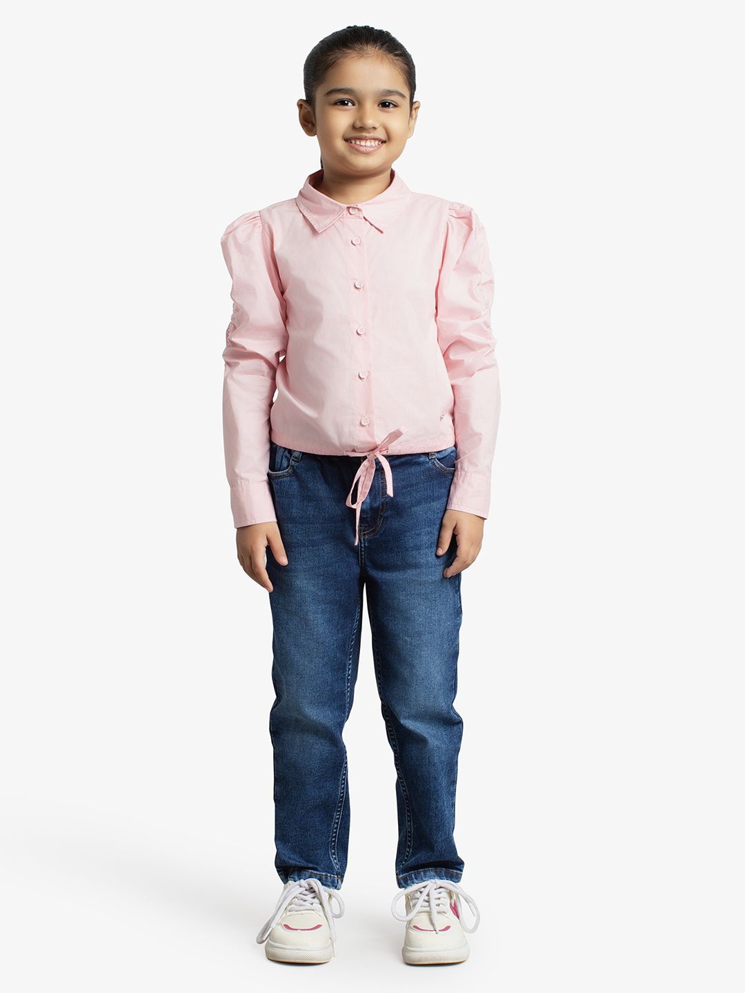 

Ed-a-Mamma Cotton Shirt Style Top, Pink