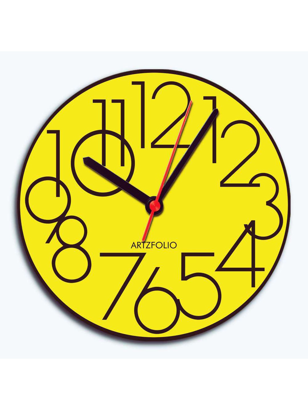 

ArtzFolio Multicoloured Printed Contemporary Wall Clock, Multi