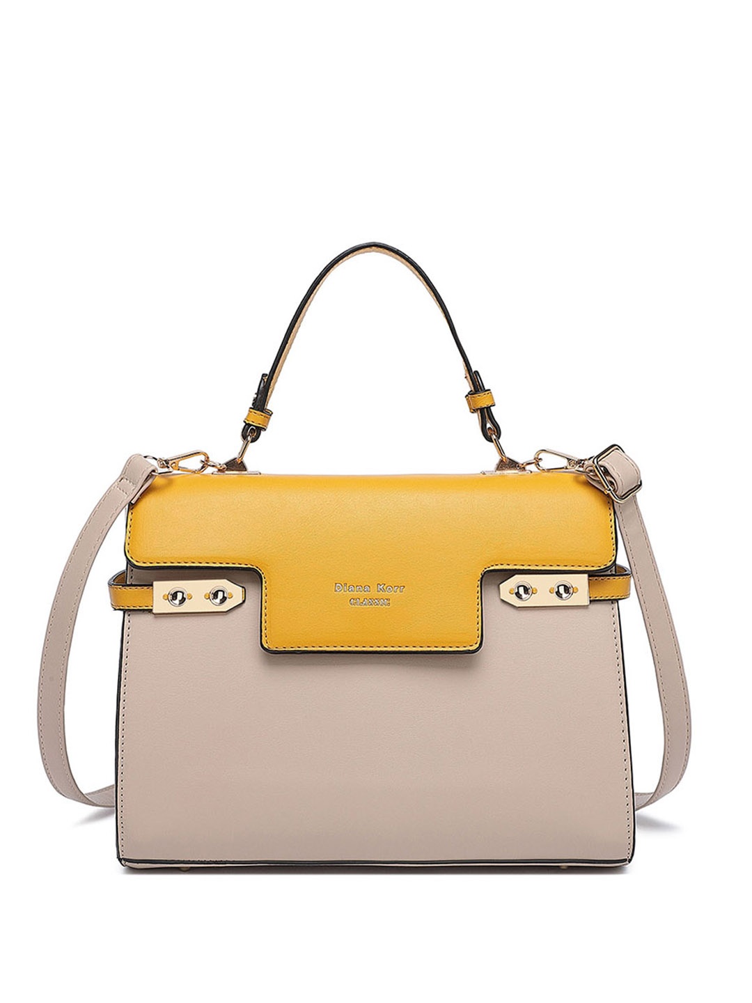 

Diana Korr Structured Satchel, Yellow
