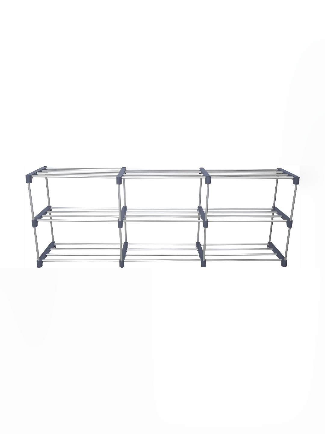 

Decent Hut Navy Blue 9-Tier Stainless Steel Shoe Rack