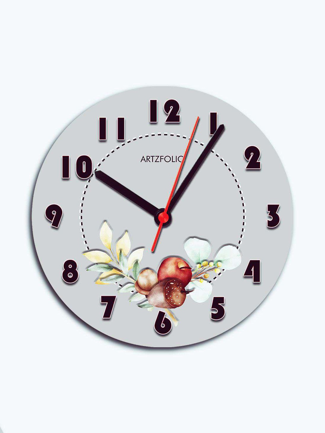 

ArtzFolio Multicoloured Printed Contemporary Wall Clock, Multi