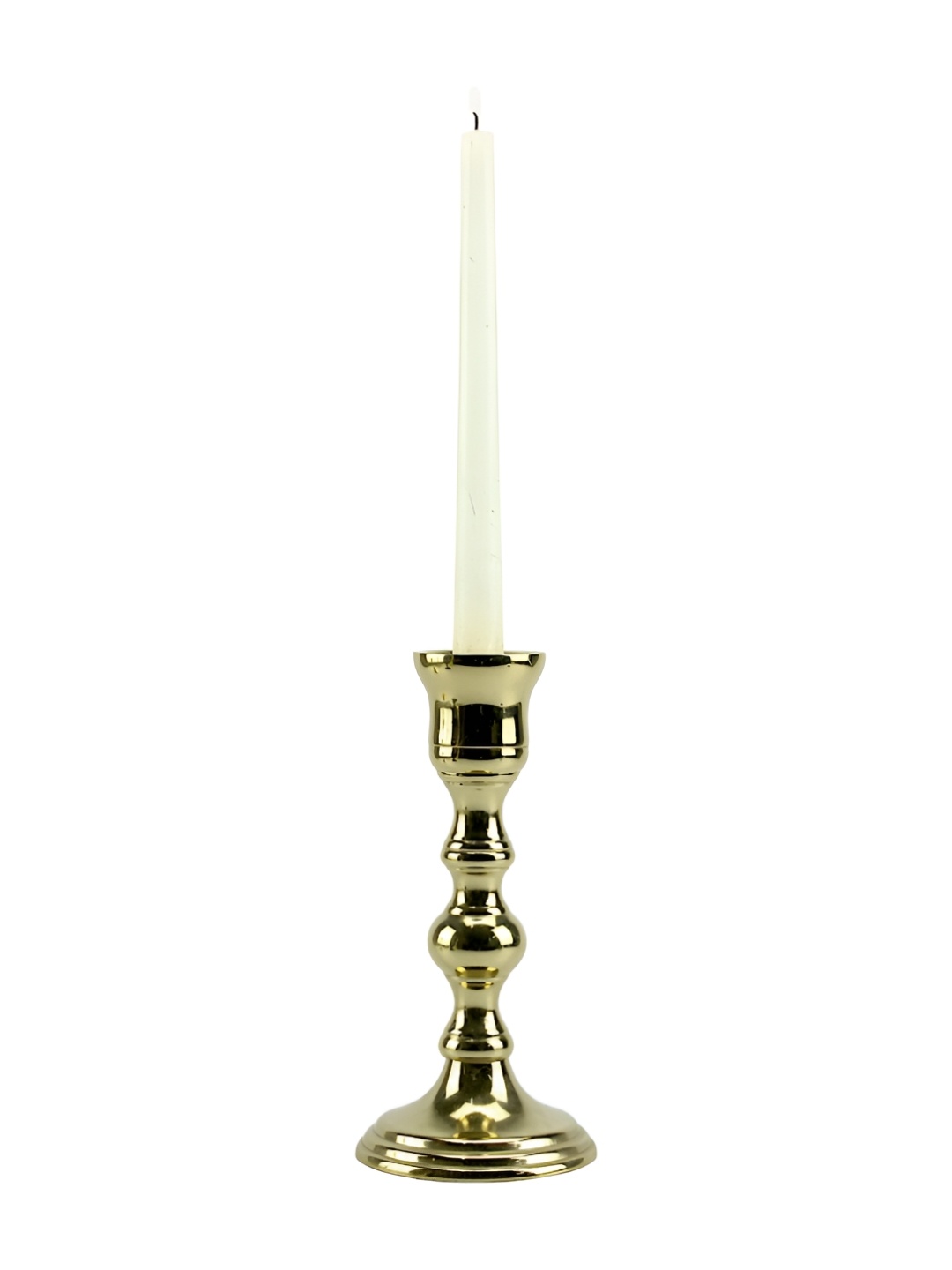 

Hind Decor Gold-Toned Candle Holder