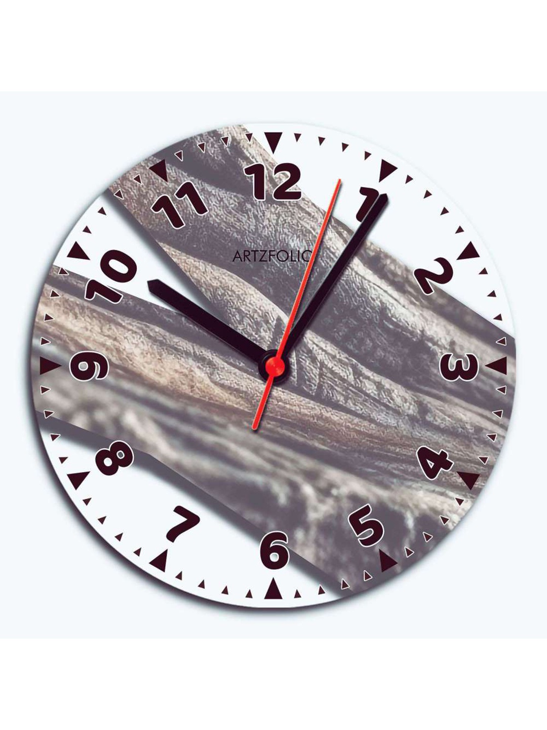 

ArtzFolio Multicoloured Printed Contemporary Wall Clock, Multi