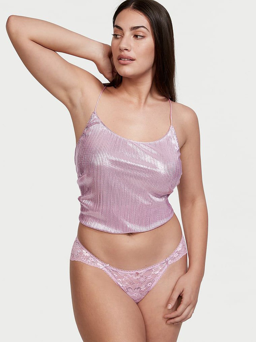 

Victoria's Secret Self-Designed Low-Rise Bikini Brief 112018705J4Y, Pink