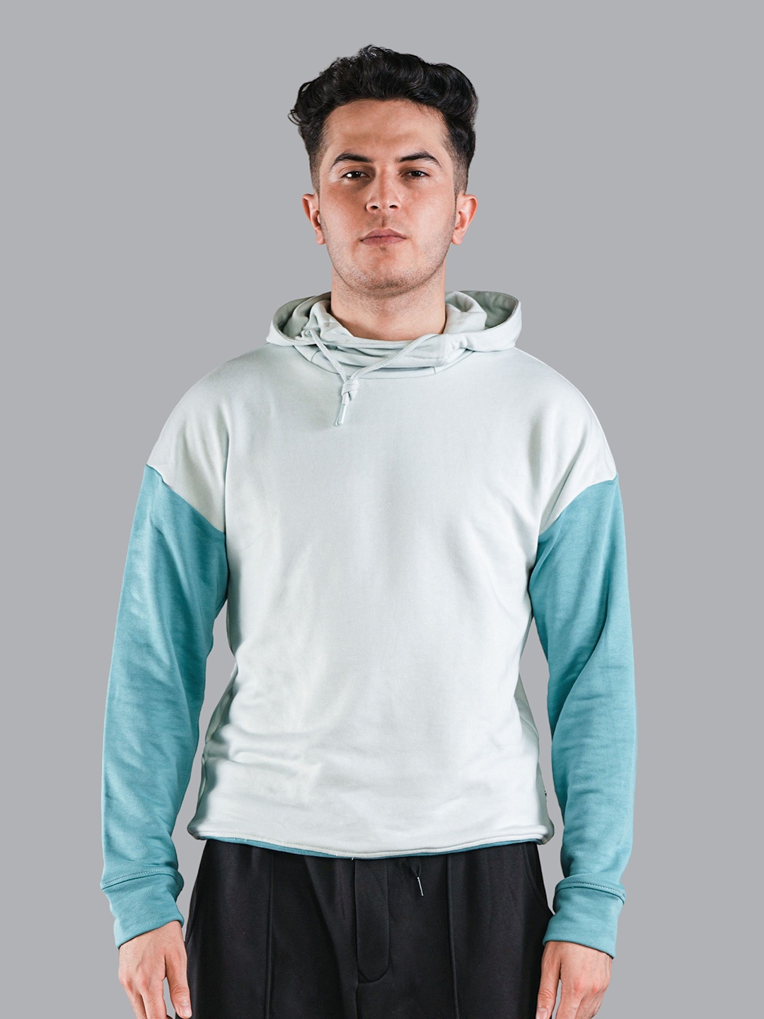 

Nimble Men Hooded Sweatshirt, Green