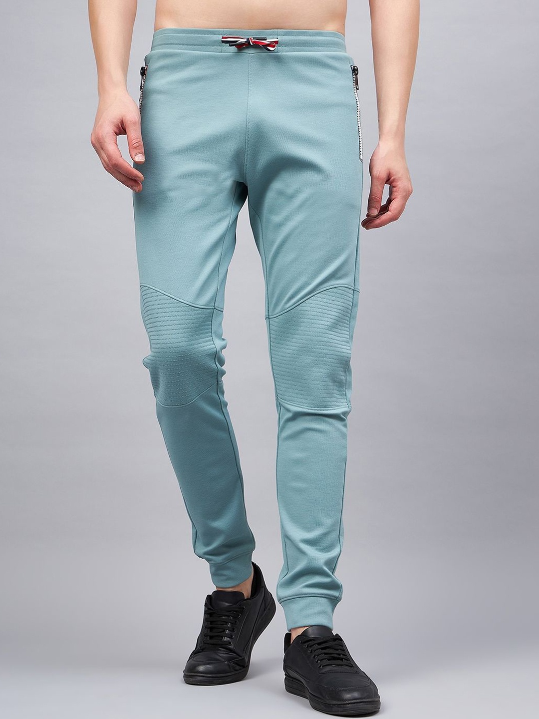 

Promount Men Pure Cotton Mid-Rise Joggers, Green