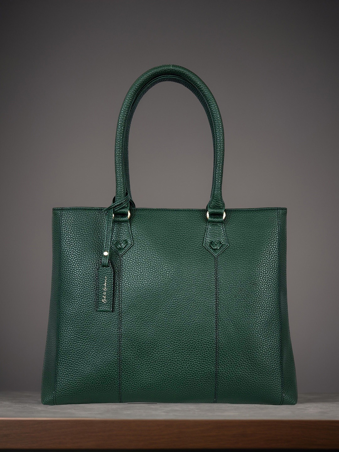 

Mast & Harbour PU Structured Shoulder Bag, Green