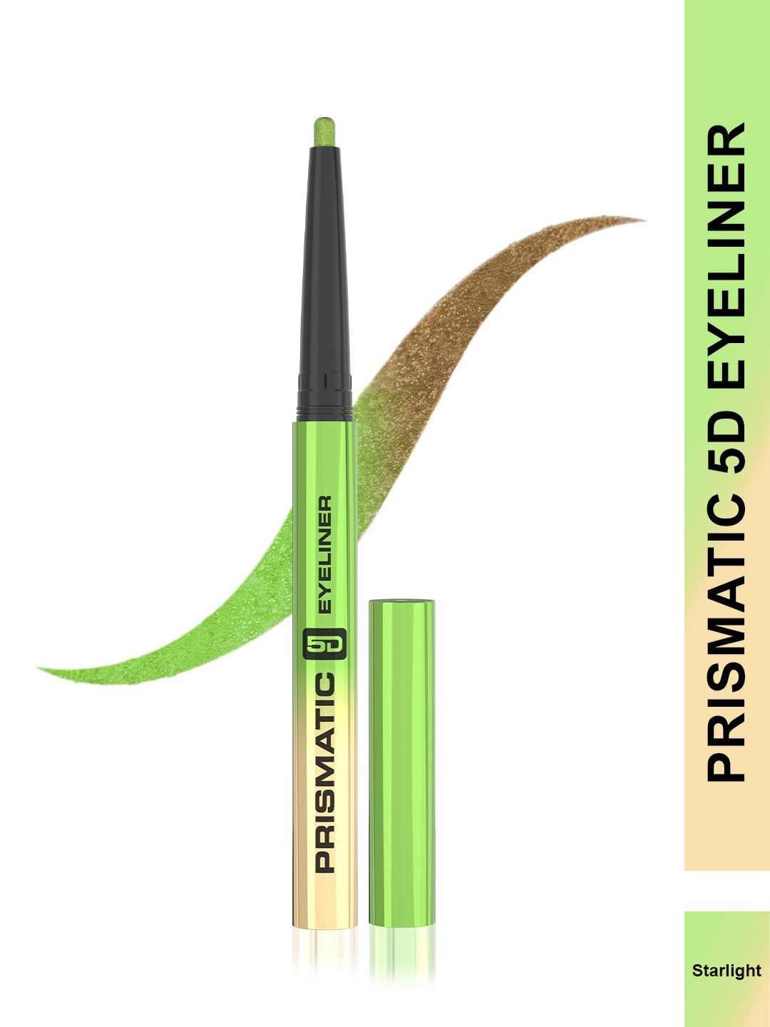 

GLAM21 Prismatic 5D Waterproof Long Lasting Eyeliner - 4 g - Starlight, Green