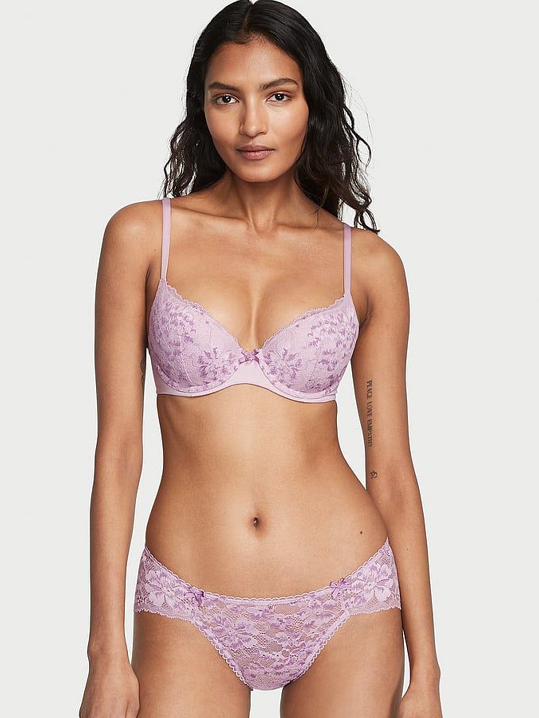 

Victoria's Secret PINK Low Rise Lace Wrap Hiphugger Briefs112005305RJC