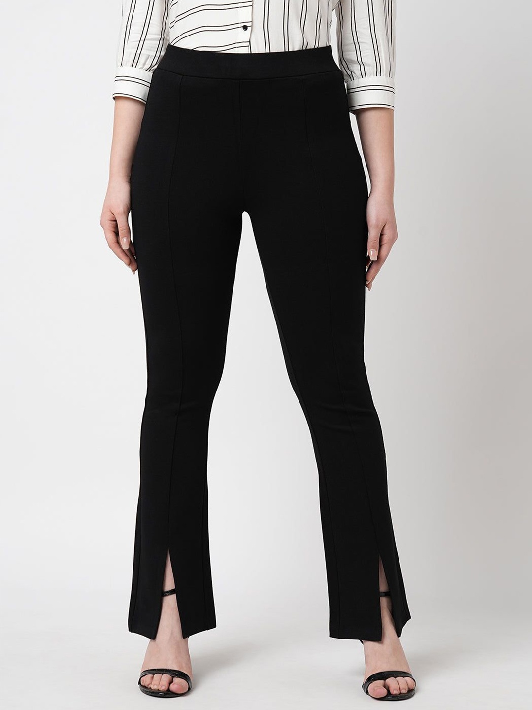 

Kraus Jeans Women Treggings, Black