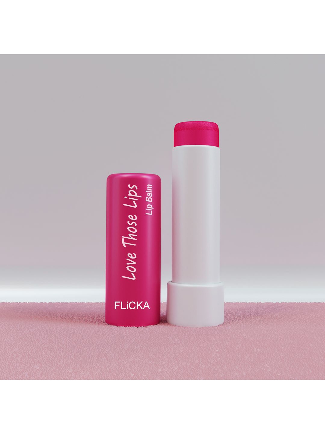 

FLiCKA Love Those Lips Deeply Moisturizing Lip Balm - 4.5 g - Raspberry 03, Pink