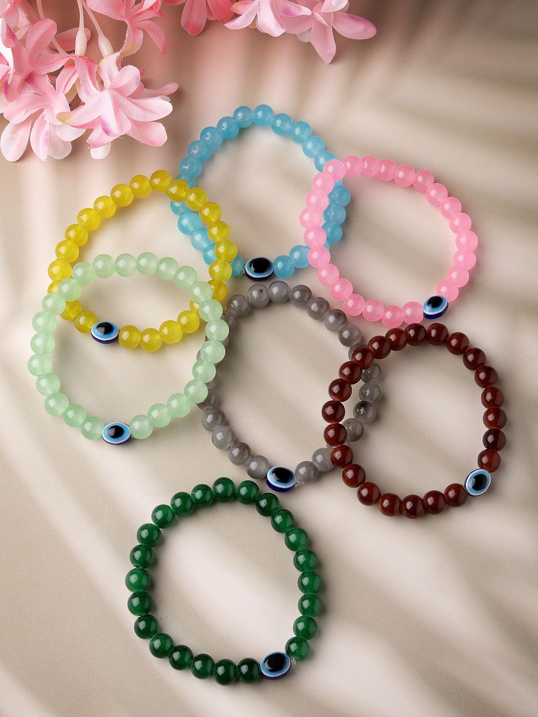 

NVR Unisex Kids 7 Bracelet, Pink