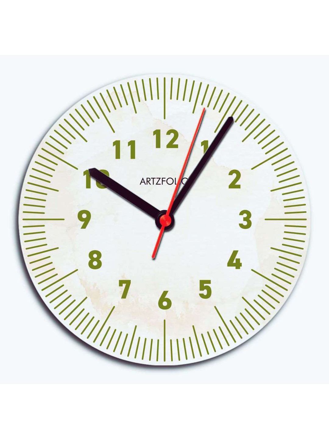 

ArtzFolio Multicoloured Printed Contemporary Wall Clock, Multi