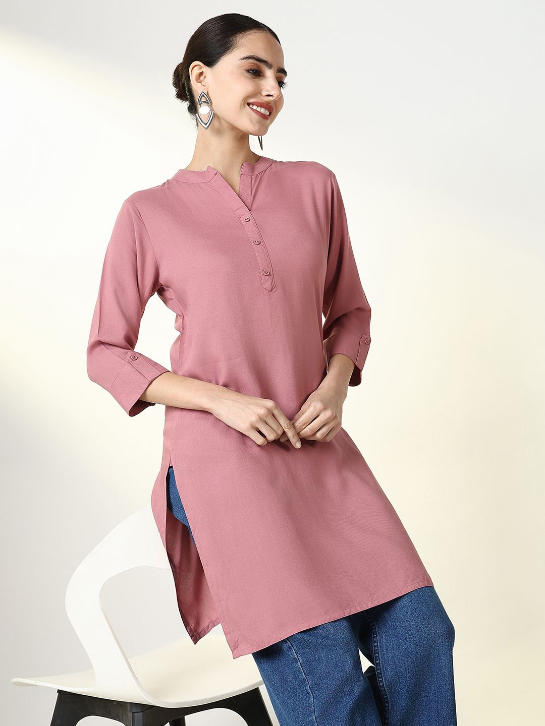 

SHOWOFF Kurti, Mauve