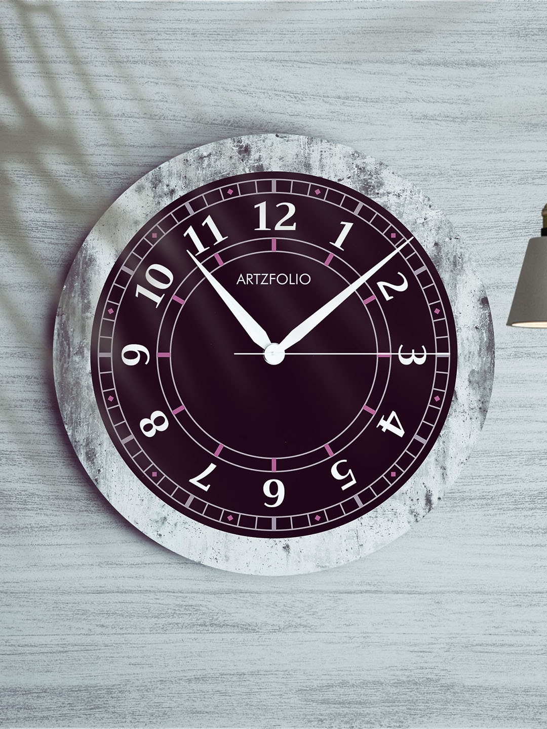 

ArtzFolio Multicoloured Printed Contemporary Wall Clock, Multi