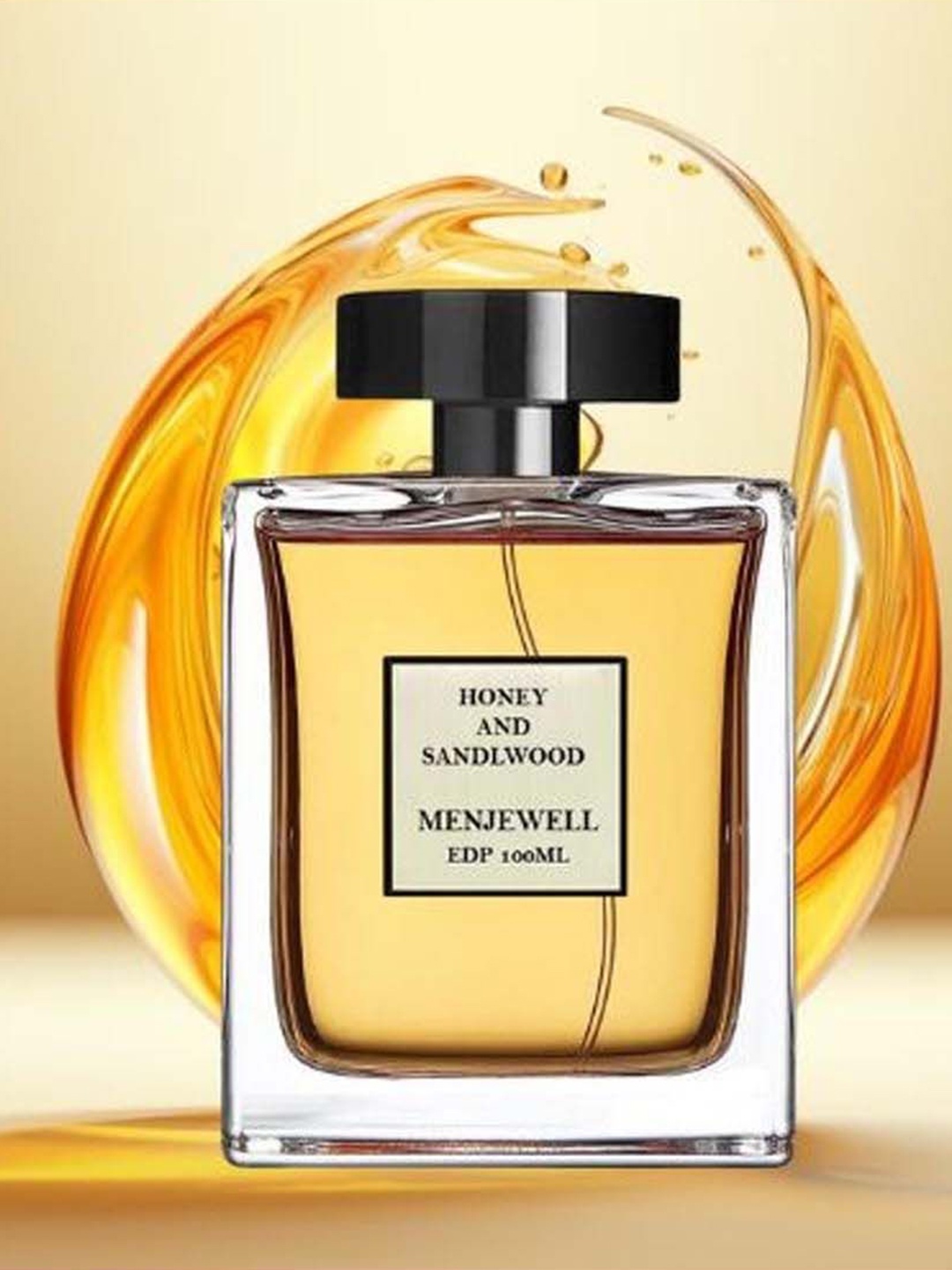 

Menjewell Honey And Sandalwood Long Lasting Eau De Parfum- 100 ml, Yellow