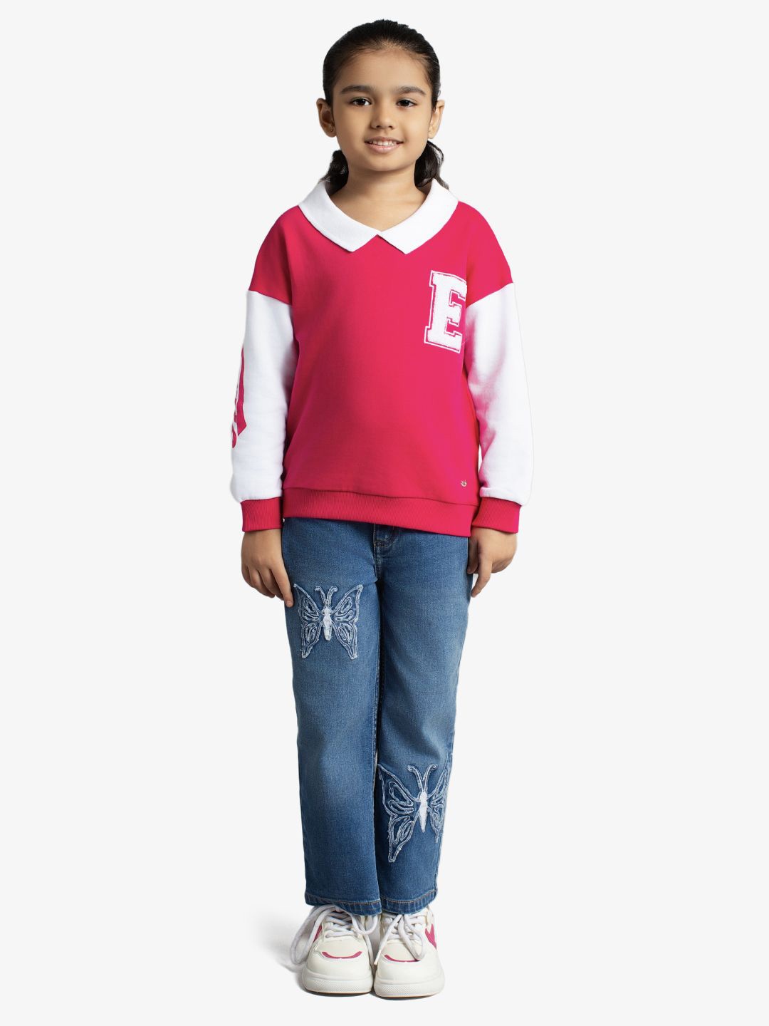 

Ed-a-Mamma Girls Printed Sweatshirt, Pink