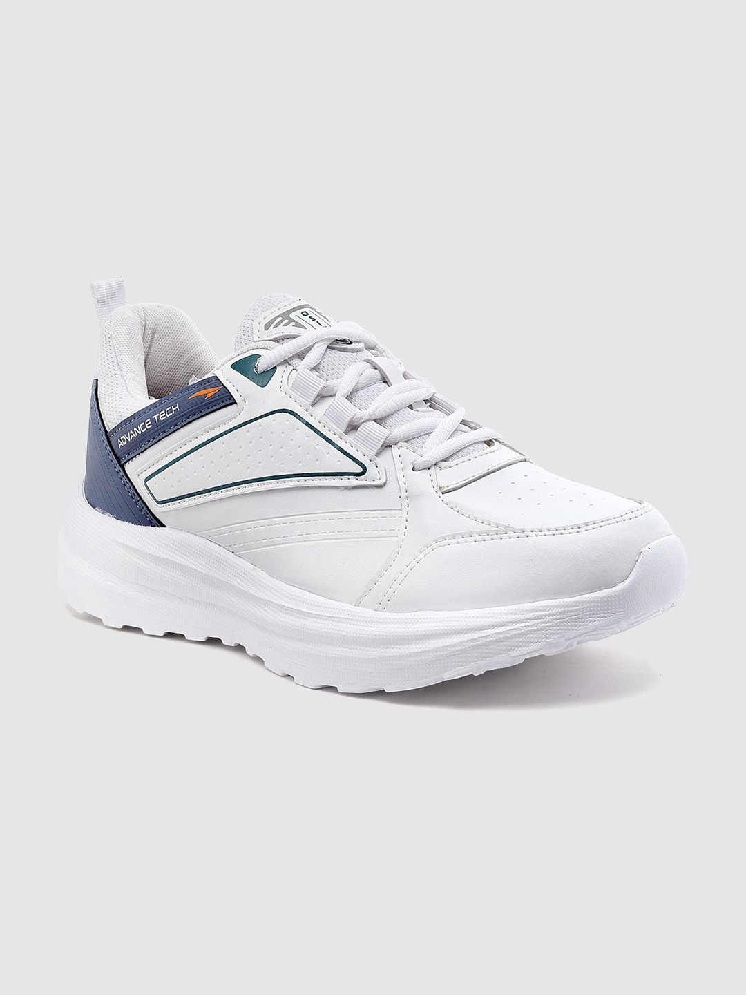 

ASIAN Men Running Non-Marking Lace-Ups Sports Shoes, White