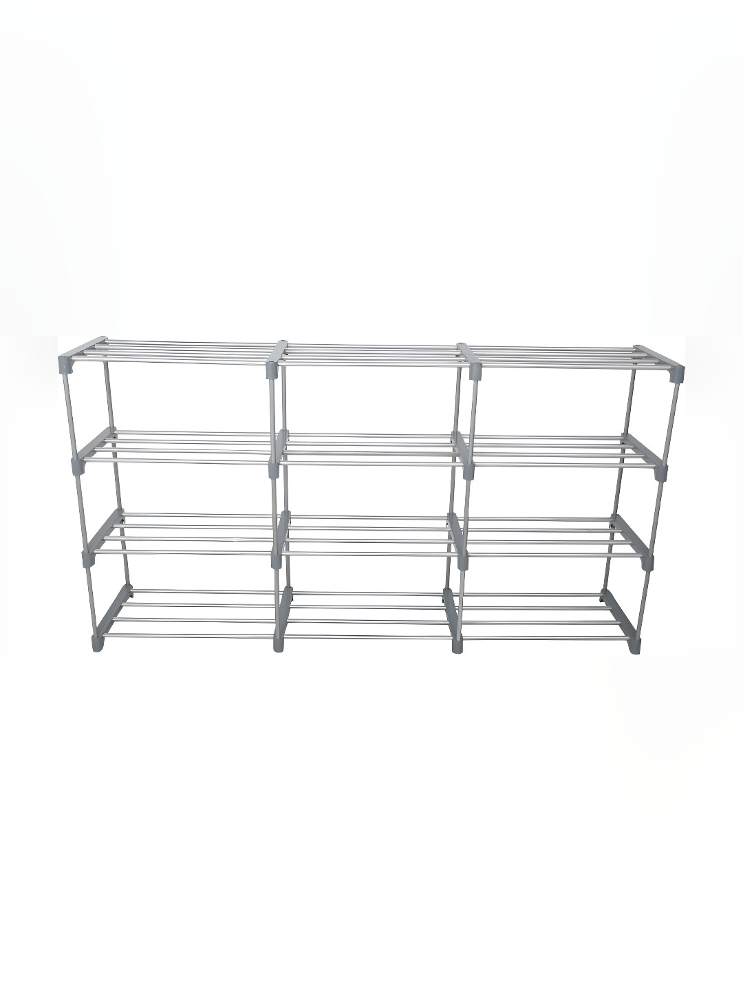 

Decent Hut Grey 12-Tier Stainless Steel Shoe Rack