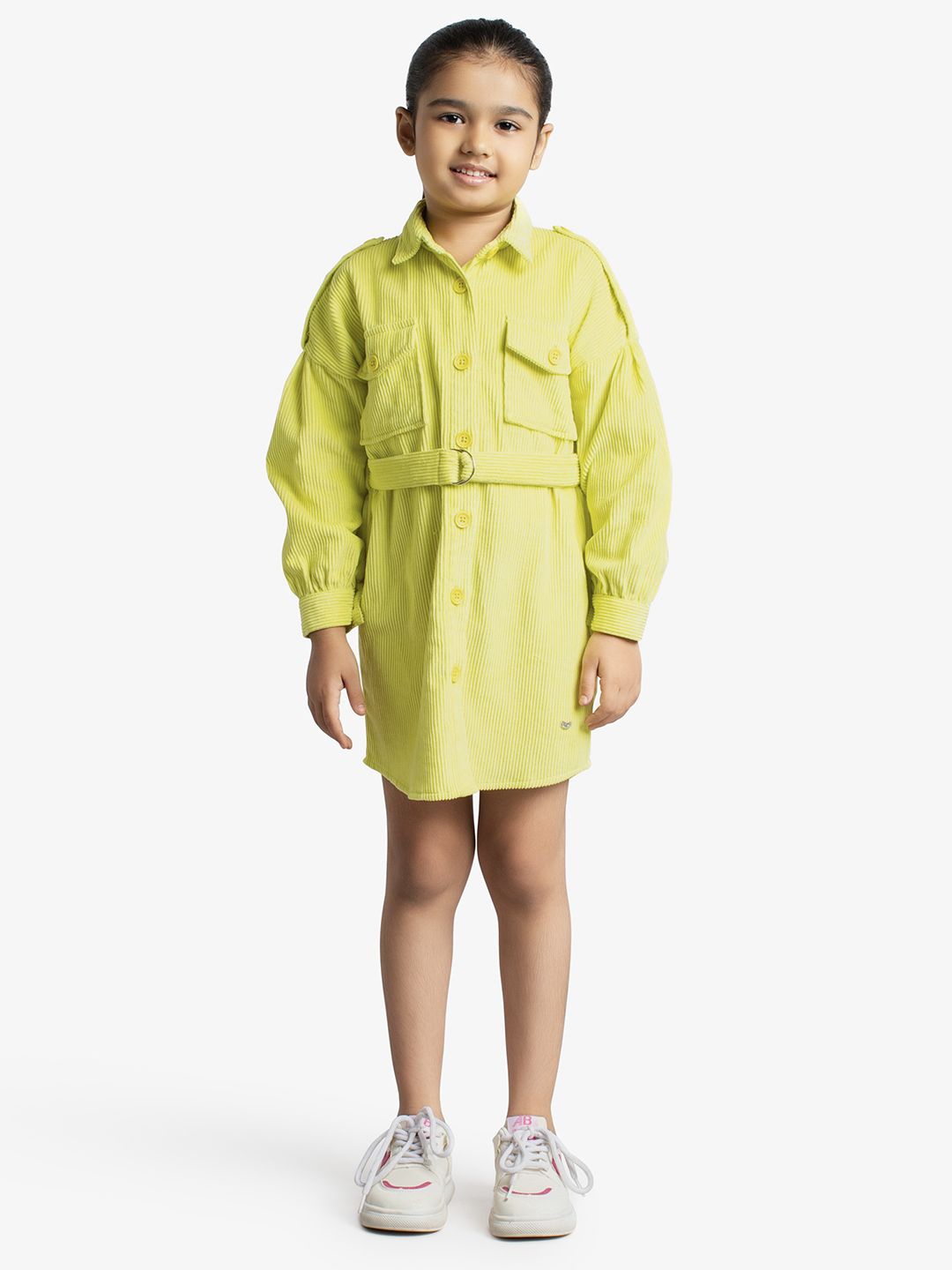 

Ed-a-Mamma Shirt Dress, Green