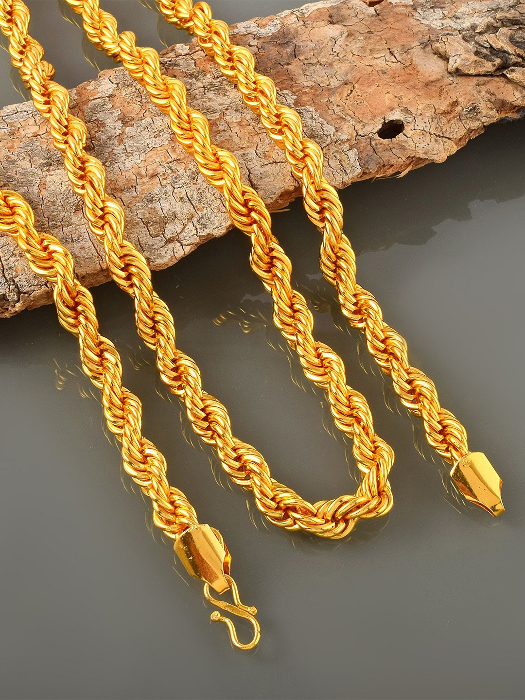 

MEMOIR Unisex Brass Gold-Plated Chain