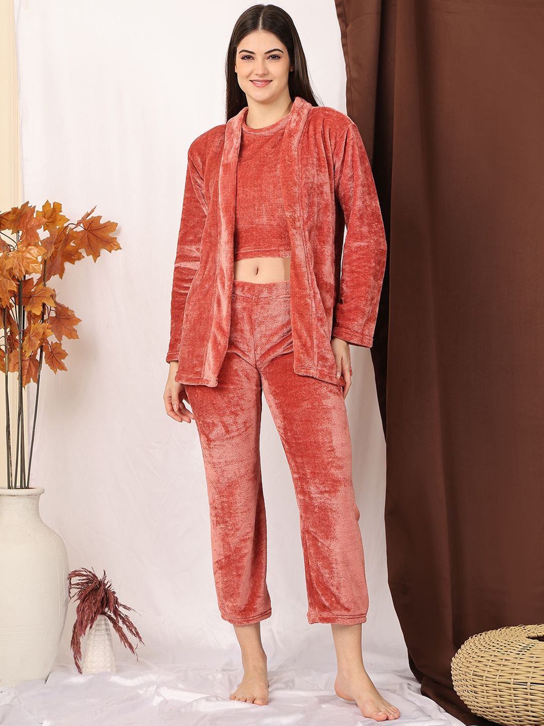 

NEUDIS Women Night suit, Rust