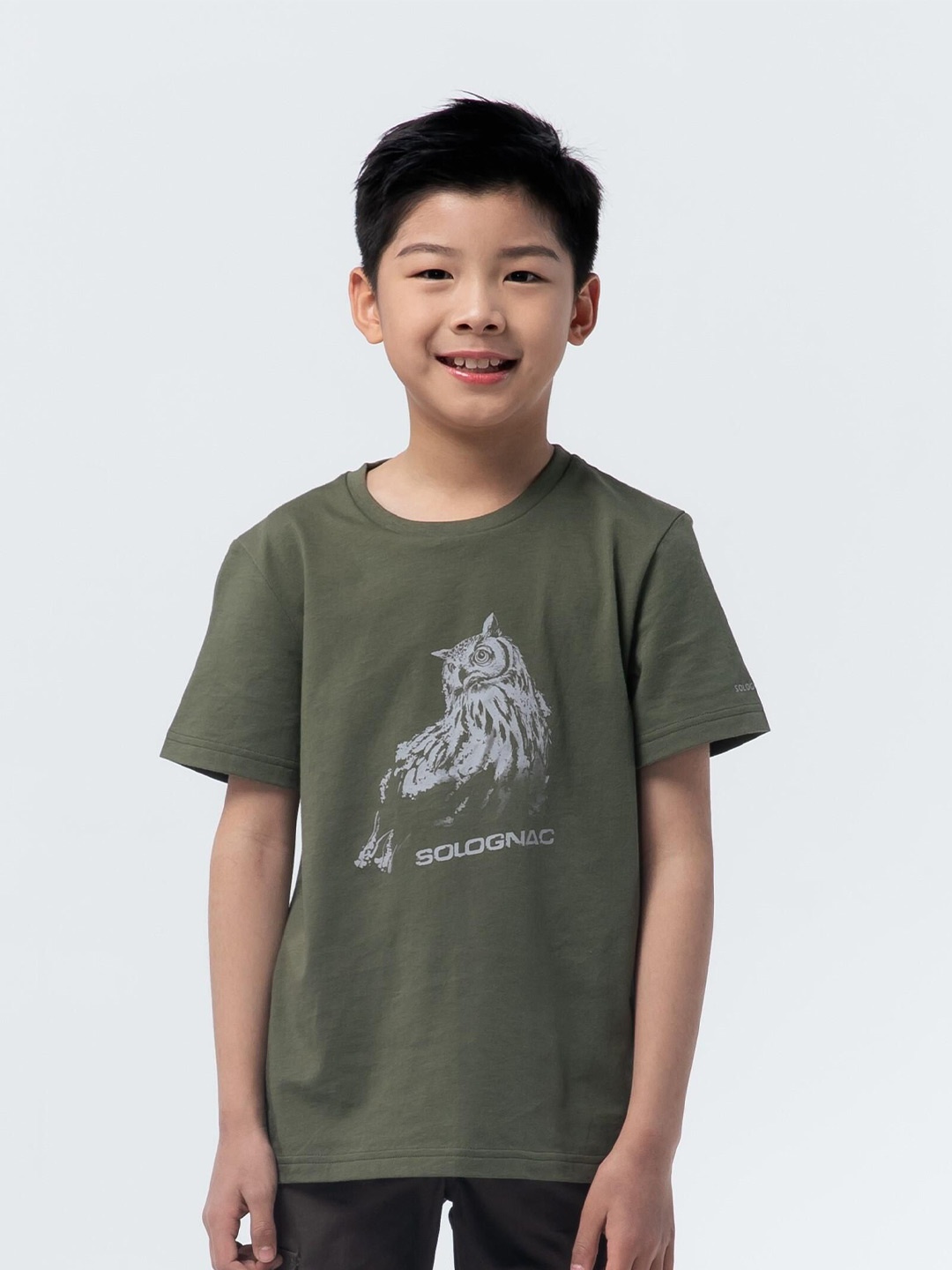 

SOLOGNAC By Decathlon Boys Tshirts, Green