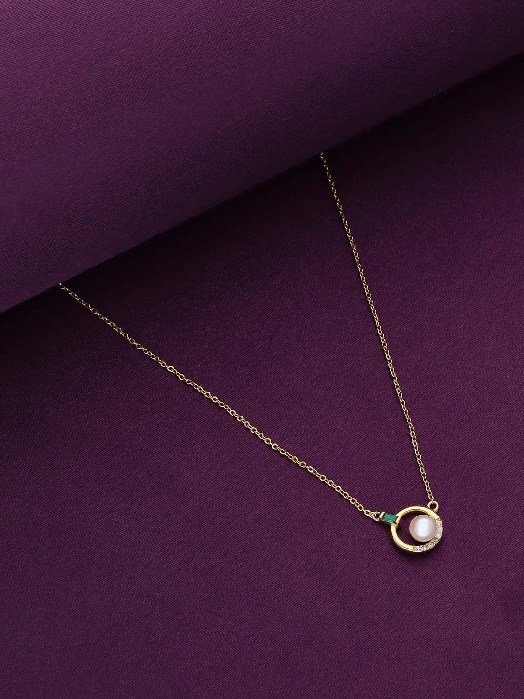 

KAI JEWEL Sterling Silver Gold-Plated Necklace