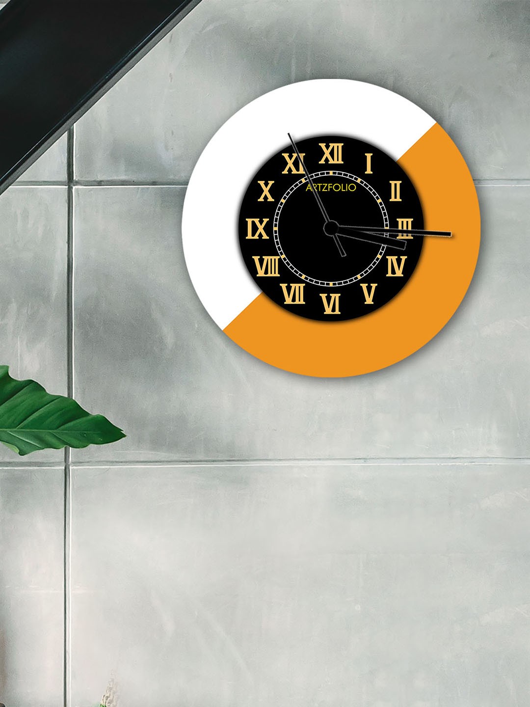 

ArtzFolio Multicoloured Printed Contemporary Wall Clock, Multi