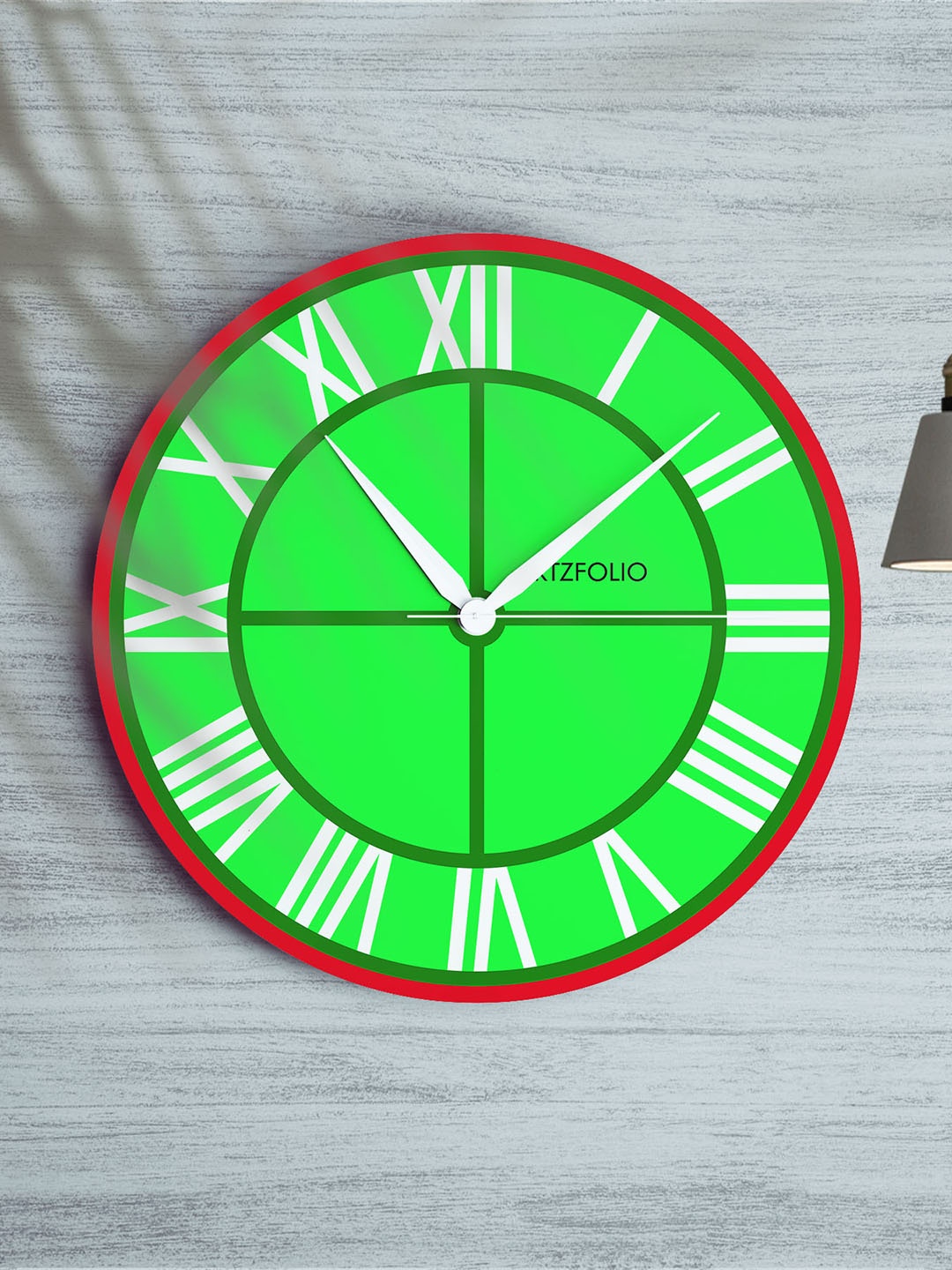 

ArtzFolio Multicoloured Printed Contemporary Wall Clock, Multi