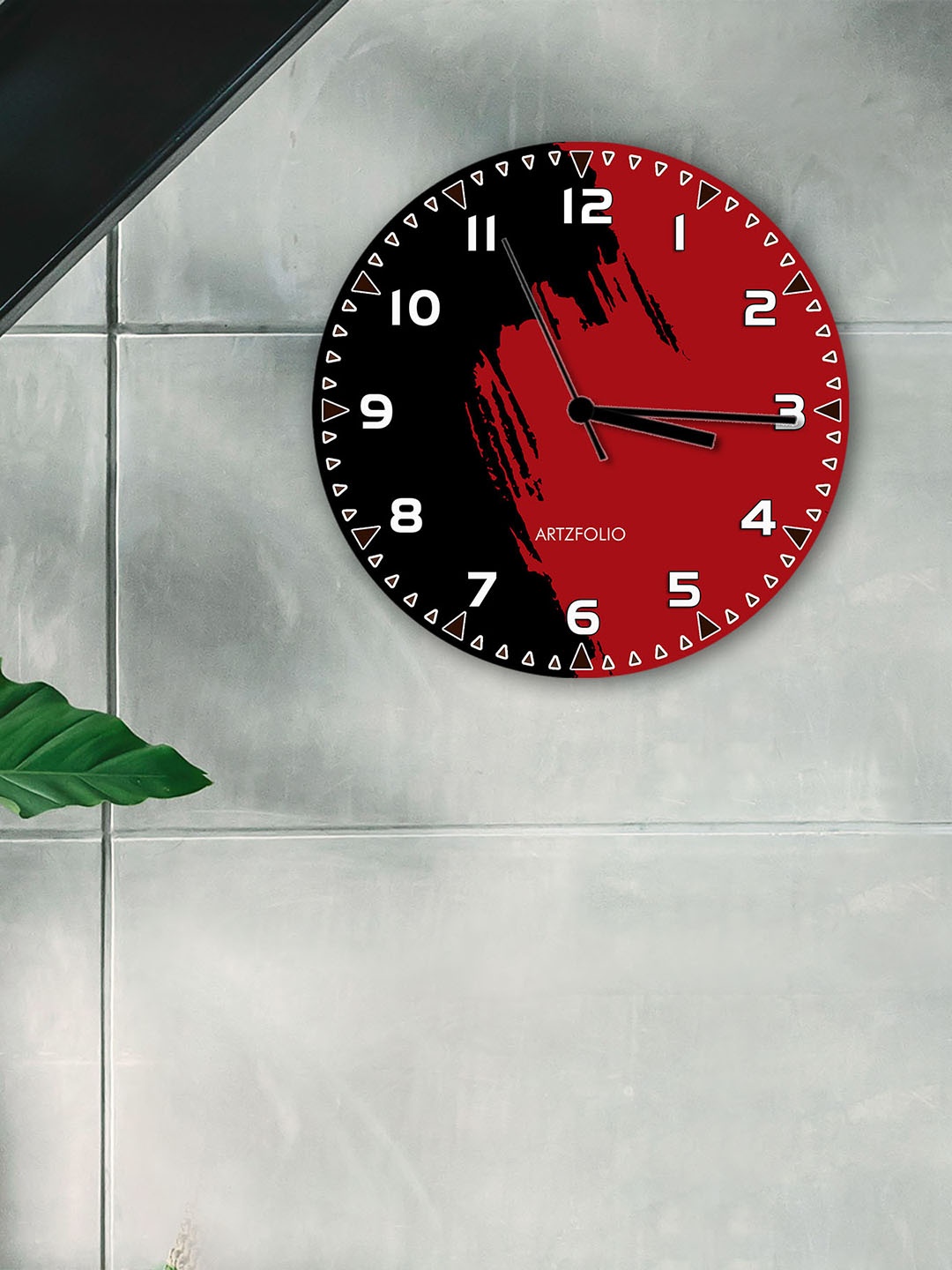 

ArtzFolio Multicoloured Printed Contemporary Wall Clock, Multi