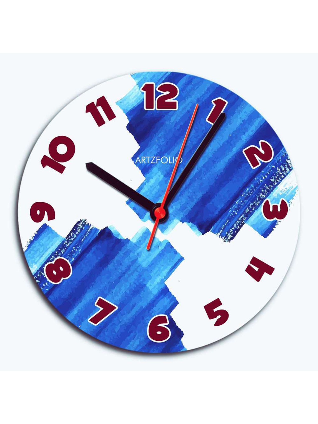 

ArtzFolio Multicoloured Printed Contemporary Wall Clock, Multi